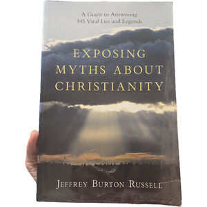 Rare 1st Ed Exposing Myths about Christianity Jeffrey Burton Russell IVP Trad